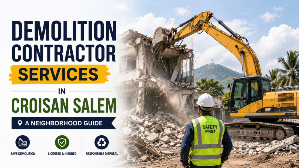 Demolition Contractor Services in Croisan Salem: A Neighborhood Guide