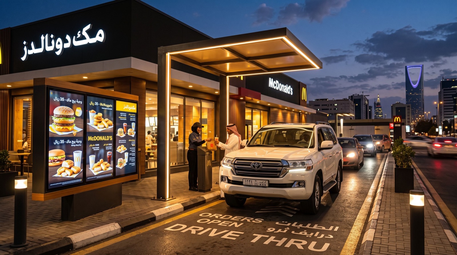 Drive-Thru Solution in Saudi Arabia: Unify Lane & Lobby